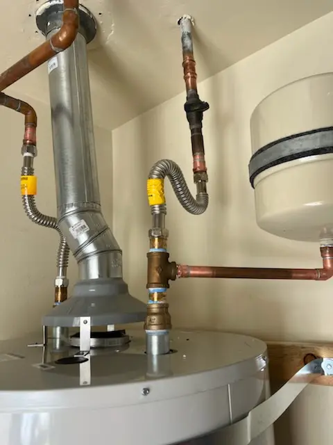 Water heater installation and plumbing repair in Kingdom Hall